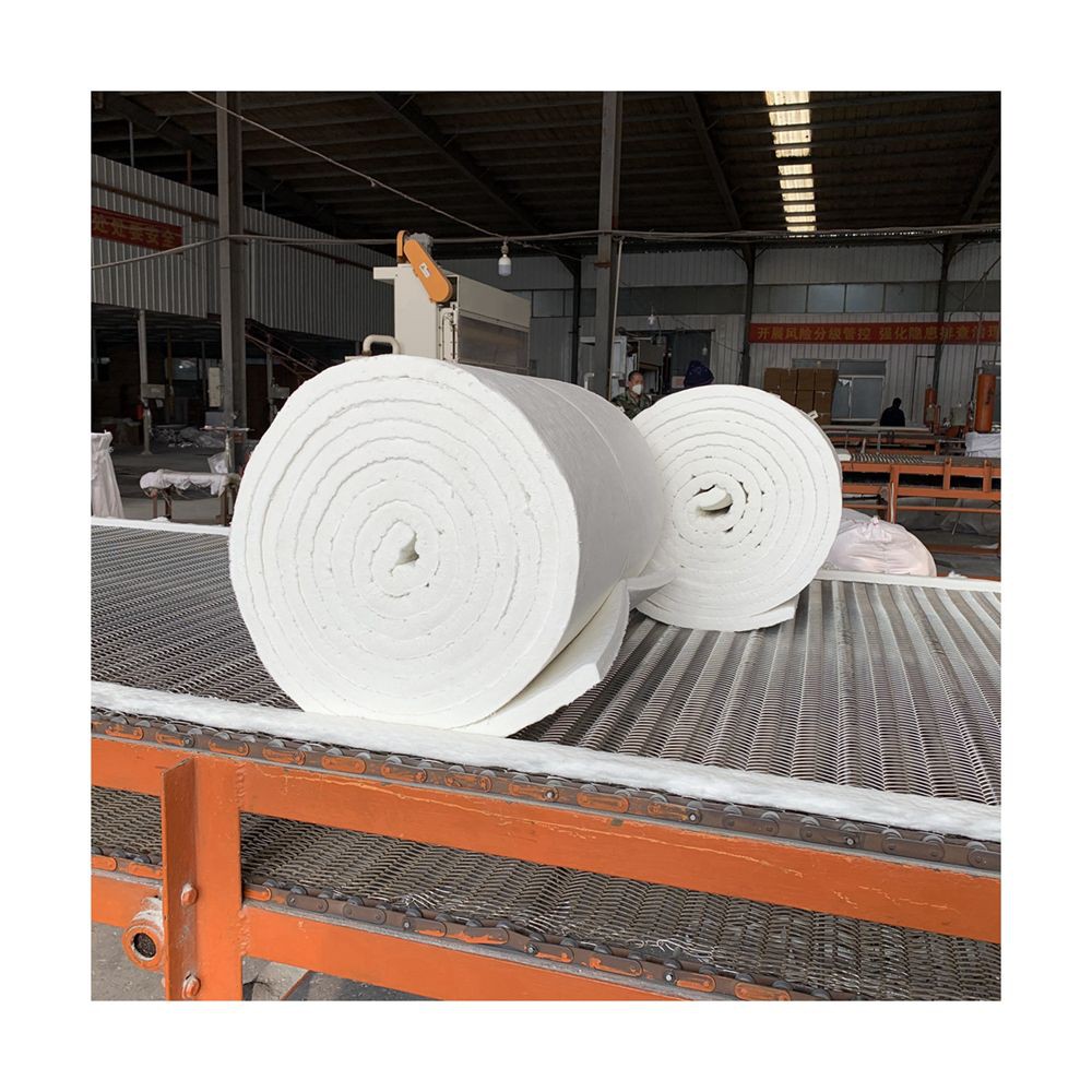 Bio Soluble Alumina Silica Needled Blanket001 Bio Soluble Alumina Silica Needled Blanket001